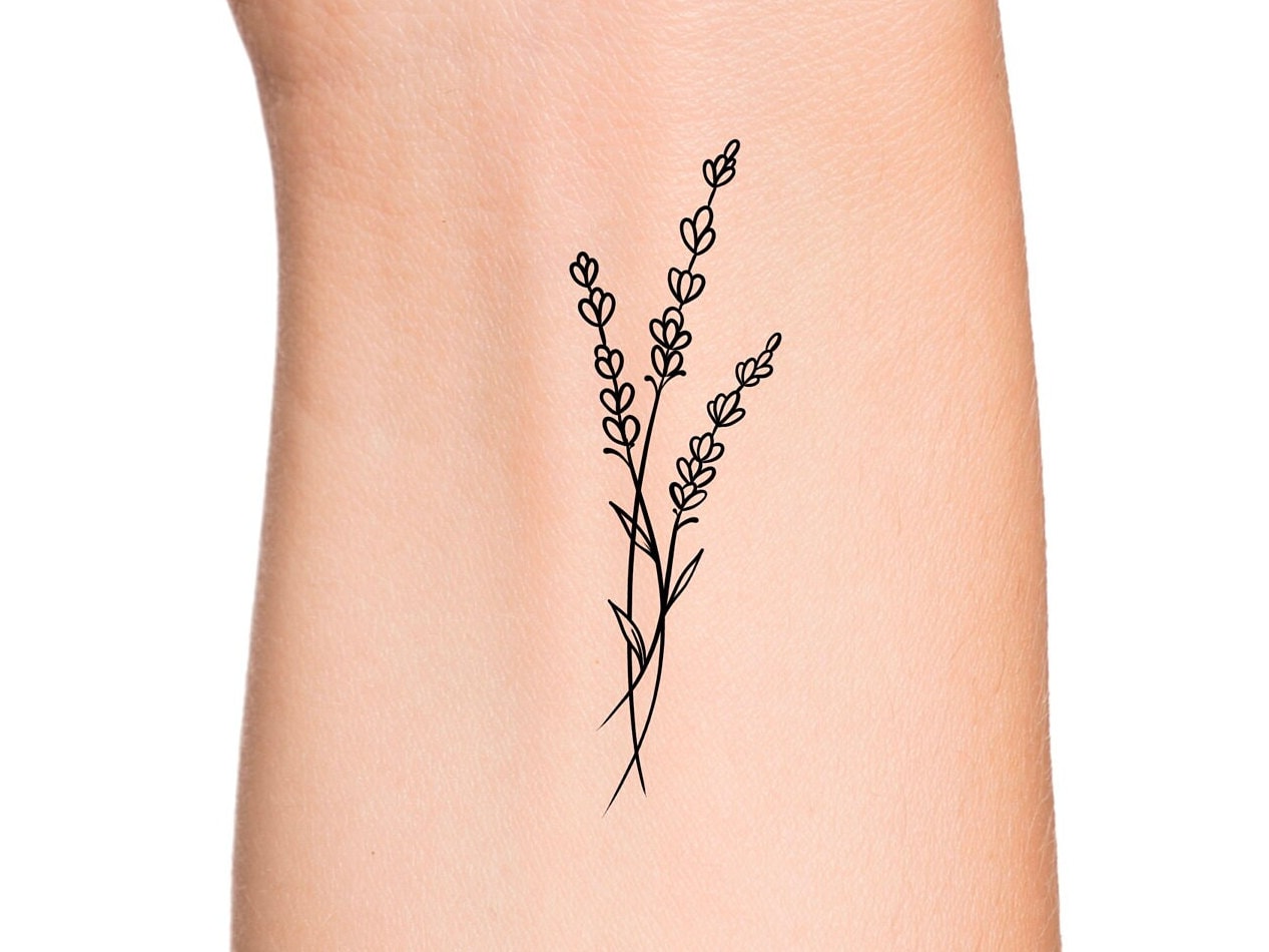Xăm hoa lavender ở vai cho em gái ❤️❤️ #tamknight #tattooideas #tattoo... |  TikTok
